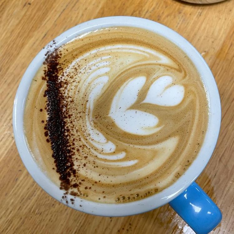 Making my own coffee at the office